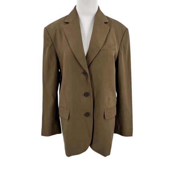 Everlane The 80s Blazer in Beech Oversized Fit Size